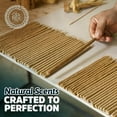 thumbnail image 6 of Ola Blue Palo Santo Incense Sticks (12 Pack) from Peru Premium Authentic - Handmade & Hand Rolled Natural Wood - Cleansing Bad Energy & Relieve Stress Holy Wood (Bursera Graveolens Wood), 6 of 8