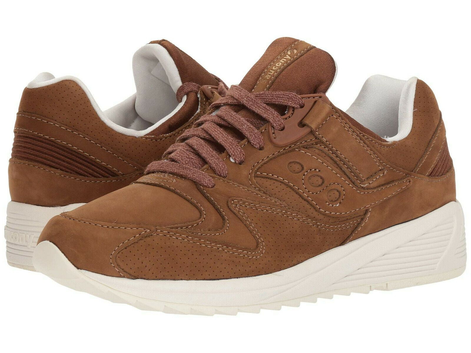 saucony sneakers brown