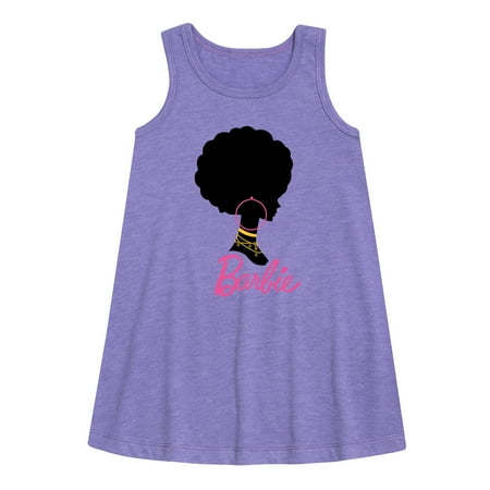 

Barbie - Afro and Hoops - Toddler and Youth Girls A-line Dress