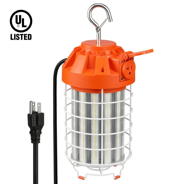 LEONLITE 130W High Bay LED Temporary Work Light Fixture for
