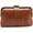 Classic Vintage Brown, variant on Vegan Leather Makeup Bag, Olive Utility Green Travel Cosmetic Bag for Women, Large Capacity Toiletry Organizer