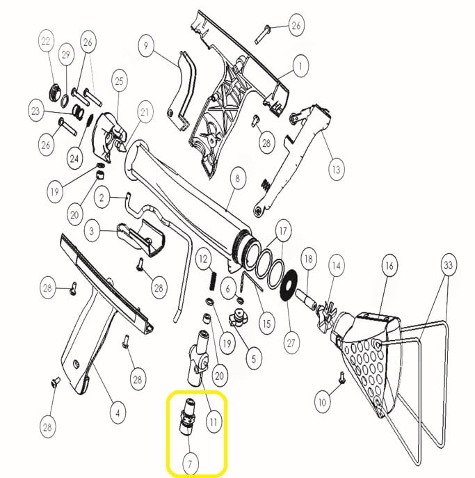 Shrinkfast 60 (MZ) Heat Gun - Hose Adapter UL - Part# 07