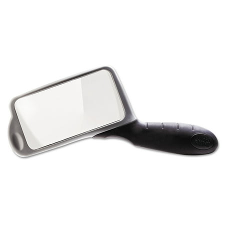 Bausch & Lomb 2X Rectangular Handheld Magnifier with Acrylic Lens, 2u0022 x 4u0022