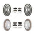 thumbnail image 1 of Transit Auto Front Rear Coated Disc Brake Rotors and Ceramic Pads Kit for Car 2005 Chevrolet Uplander Buick Terraza Saturn Relay FWD KGC-101379, 1 of 11