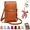 brown, variant on GASTROPOD Women’S Touch Screen Mobile Phone Messenger Bag, Anti-Theft Rfid Leather Crossbody Purse with Clear Window for Shopping