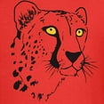 thumbnail image 3 of CafePress - Silhouette Cheetah Kids Dark T Shirt - Dark T-Shirt Kids XS-XL, 3 of 4