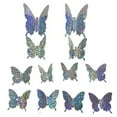 thumbnail image 1 of Wovilon Wall Stickers Murals For Bedroom, Living Room, Bedroom 3D Hollow Butterfly Wall Stickers Home Decor Cardboard Butterfly Wall Stickers, 1 of 5