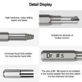 thumbnail image 4 of 22pc Damaged Screw Remover Set Broken Bolt Extractor Easy Out Stripped Drill Bit, 4 of 8