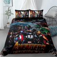 thumbnail image 1 of Avengers Series Quilt Cover Three-piece Bedding, 1 of 1