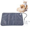 thumbnail image 2 of Peahefy Pet Electric Blanket,Pet Electric Blanket Heater Heated Kennel Bed Pet for Dogs Cats(US Plug 110V), Pet Electric Heated Kennel, 2 of 8