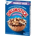 thumbnail image 3 of General Mills, Drumstick Breakfast Cereal, Classic Vanilla, Family Size, 17.5 oz, 3 of 9