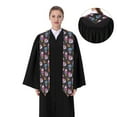 thumbnail image 4 of Fotbe Cat Icecream Printed Class of 2024 Graduation Stole, 4 of 7