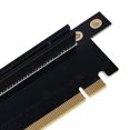 thumbnail image 2 of Tarjeta Elevadora Pcie X16 PCIe X16 Riser Adaptador de tarjeta gráfica PCI Express X16 de ángulo recto de 90 grados, 2 of 6