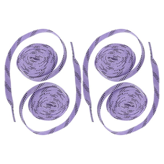 STRANDCHIC Hockey Skate Laces 2 Pairs and Easy to Install for Ice and Roller Skates