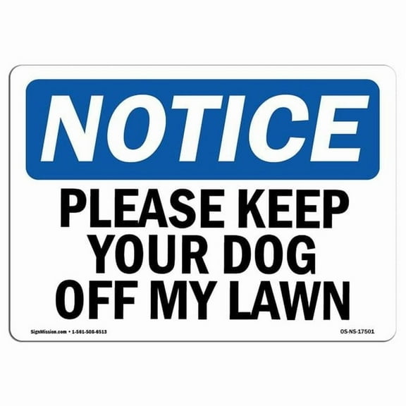 OSHA Notice Sign - Lab Coats Required |  Aluminum Sign | Protect Your Business, Construction Site, Warehouse & Shop Area |  Made in the USA