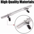 thumbnail image 3 of 4pcs 1 Inch Barbell Clamps, Spring Clip Collars Bars Clips Fitness Weight Lifting Dumbbell Weight Bar Clip Clamps for Many Gym Equipment Strength Training Accessory, 3 of 5
