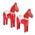 thumbnail image 1 of Figura De Caballos De Sueca Pintada A Mano, Adornos De Caballo Dalecarliano, Colores Vibrantes, Patrones únicos, Para La Decoración De La Boda En El Hogar, 1 of 7