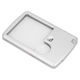 thumbnail image 3 of YUMILI Lupa para Tarjetas De Crédito, Lupa para Tarjetas De Crédito con Luz LED Lupa De Bolsillo Lente 3X 6X con Estuche De Cuero para Leer Libros, Periódicos, Contratos, Revistas U Observar S, 3 of 8