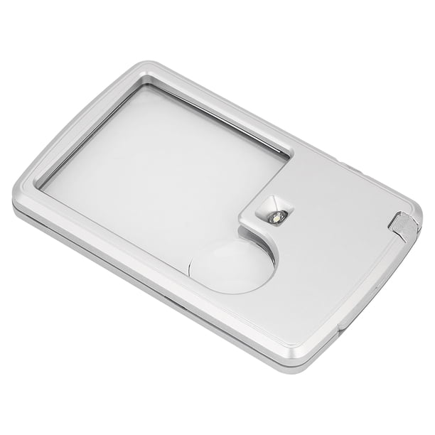 Lupa Luz Tarjeta de crédito LED Pañuelo de bolsillo Lente 3X 6X ANGGREK Otros