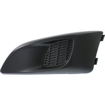 Fog Light Cover Compatible with 2012-2016 Chevrolet Sonic Left Driver Black
