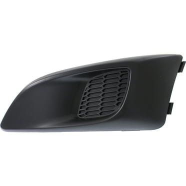 Fog Light Cover Compatible with 2012-2016 Chevrolet Sonic Left Driver Black