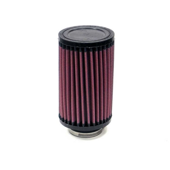 K&N Universal Clamp-On Air Filter: High Performance, Premium, Washable, Replacement Engine Filter: Flange Diameter: 2.0625 In, Filter Height: 6 In, Flange Length: 0.875 In, Shape: Round, RA-0520