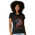 thumbnail image 2 of House of The Dragon, Dragon Shield Vintage Dark Unisex Adult Tall T Shirt, 2 of 5