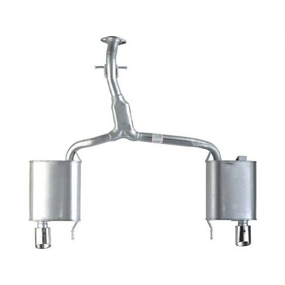 Rear Muffler - Compatible with 2006 - 2013 IS250 Base Sedan 2.5L V6 4GR-FSE 2007 2008 2009 2010 2011 2012