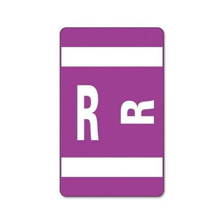 Smead 67188 Purple AlphaZ ACCS Color-Coded Alphabetic Label - R SMD67188