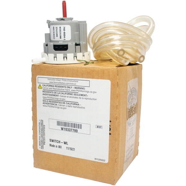 Whirlpool Water Level Switch Kit W10337780