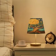 YAZAOO Table Lamp Creative Celestial Garden Pattern Simple Pattern Night Light