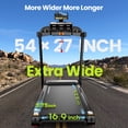 thumbnail image 4 of Electric Folding Treadmill for Home with Adjustable Incline & APP, 9MPH Speed, 330lbs, HiFi Bluetooth Speakers, 3.75HP Foldable Compact Treadmill Walking Running Machine, 4 of 11