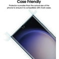 thumbnail image 5 of (2 pack) amFilm Elastic Skin for Samsung Galaxy S23 Ultra 5G 6.8 inch TPU Screen Protector & Tempered Glass Camera Lens Protector, Fingerprint ID Compatible, with Easy Installation Tool, HD Clear, TPU, 5 of 5