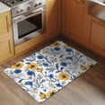 thumbnail image 3 of Area Rugs 2x3,Spring Yellow Blue Flower on White Non Slip Washable Rug Indoor Carpet Soft Floor Rugs for Home Living Room Bedroom Dining Room Office, 3 of 9