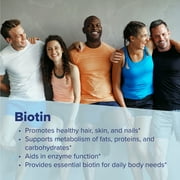 Superior Source Biotin 1000 mcg - Daily Supplement Supports Hair Health & Growth - Natural Biotin Supplement Aids Healthy Nails & Skin - 100 Sublingual Dissolving Tablets