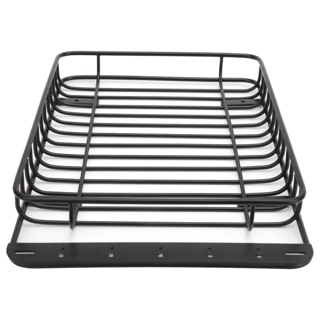 RC Roof Rack, Eco Friendly RC Luggage Carrier Lightweight Black For Axial SCX10 90046