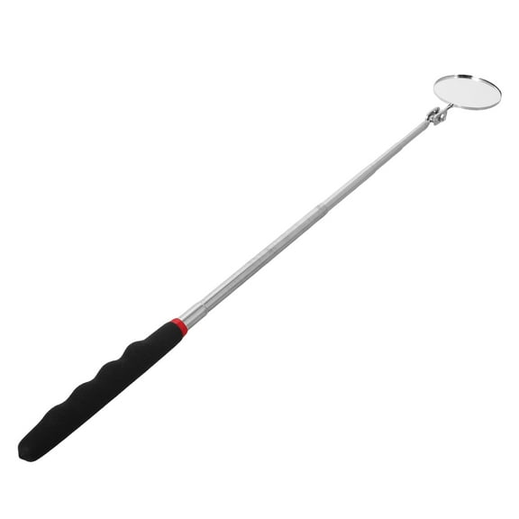 Extendable Inspection Mirror 1 Telescoping Handle Automotive Tool for Mechanics Under Car Inspection and Repairs