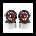 thumbnail image 1 of 4Pcs 1.9 Metal Beadlock Rueda Hub Llanta para 1/10 RC TRX4 SCX10 SCX10-II 90046 SCX10-III AXI03007 D90 Red, 1 of 6