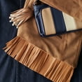 thumbnail image 5 of Expo Int'l 5 Yards of 4" Matte Finish Vegan Leather Fringe Trim, 5 of 5