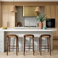 thumbnail image 2 of Butler Specialty Company Luna 30" Wood and Jute Woven Counter Stool - Brown, 2 of 8