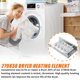 thumbnail image 3 of Elemento calefactor de secadora 5400W 240V W10724237 para Whirlpool, 3 of 8