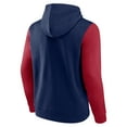 thumbnail image 3 of Men's Logo Athletic Navy Montreal Canadiens Deliver Fleece Pullover Hoodie, 3 of 3