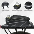 thumbnail image 2 of Mosiso Bike Rack Bag, Waterproof Bike Rear Rack bag Bicycle Trunk Bag, 14L EVA Mountain Bike Rear Seat Bag Bicycle Storage Saddle Shoulder Bag Cycling Luggage Bag with Shoulder Strap, Black, 2 of 7