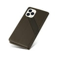 thumbnail image 3 of Compatible With iPhone 12 Pro/12 Wallet Case 360° Protection Dustproof Card Pocket Magnetic Closure Card Slots Kickstand Shockproof Full Coverage PU Leather Folio Phone Cover,Brown, 3 of 11