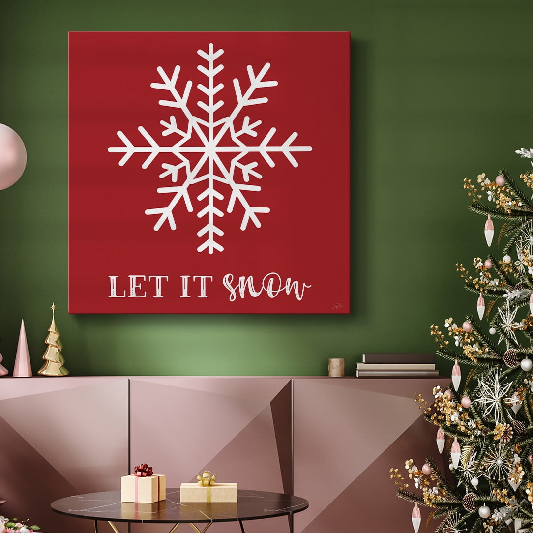 Let It Snow- Gallery Wrapped Canvas