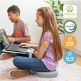 thumbnail image 6 of ECR4Kids The Surf Portable Activity Lap Desk with Cushion, Flexible Seating, Light Grey, 10-Piece, 6 of 9