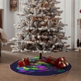 thumbnail image 5 of Kdxio Howling Wolf Print Christmas Tree Skirt Christmas Xmas Tree Skirts Mat for New Year Holiday Christmas Party Decorations-30", 5 of 7