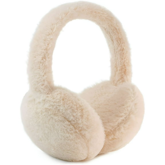TELOLY Women Ear Muffs Winter Girls Earmuffs Fuzzy Kids Ear Muff Cute Fluffy Ear Warmers Foldable Ear Covers Boy