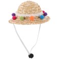 thumbnail image 1 of KAKOWELY Dog Cooling Hat Multi Plush Ball Pet Hat for Daily Use 1 Pcs, 1 of 8