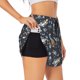 thumbnail image 1 of Balery Space Cars Pantalones cortos deportivos para mujer con forro y dos bolsillos, elásticos, para entrenamiento, gimnasio, yoga-XX-Large, 1 of 7